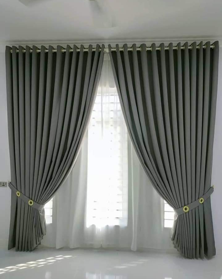 Grommet top modern curtains - Gallery Image 119