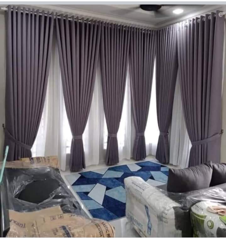 Modern minimalist drapes - Gallery Image 2