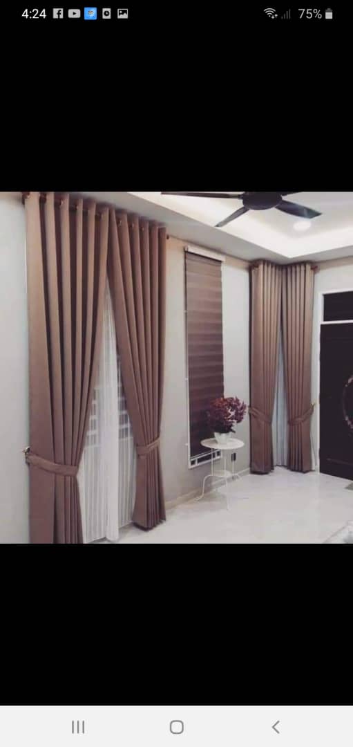 Ikat print window treatments - Gallery Image 76